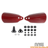 Harley Softail Standard 1" Handlebar & Handguard Red Set