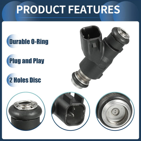 Chevrolet Impala LS LT (2007 - 2010) 1 Pc Fuel Injector 3.5L