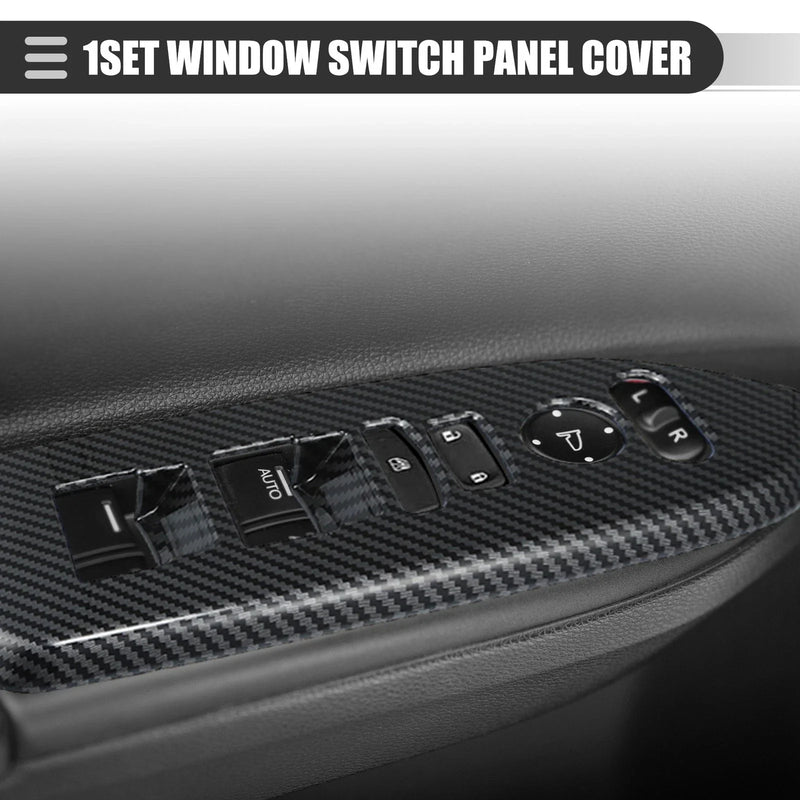 Honda CRV 2017-2022 Carbon Fiber Window Switch Panel Cover Trim