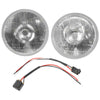 Ford Headlight Upgrade Kit 7in Round Glass Lenses