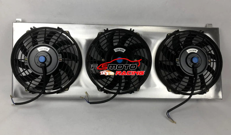 Jeep Cherokee XJ, Wagoneer Alloy Radiator Shroud & Fans (1991-2001)
