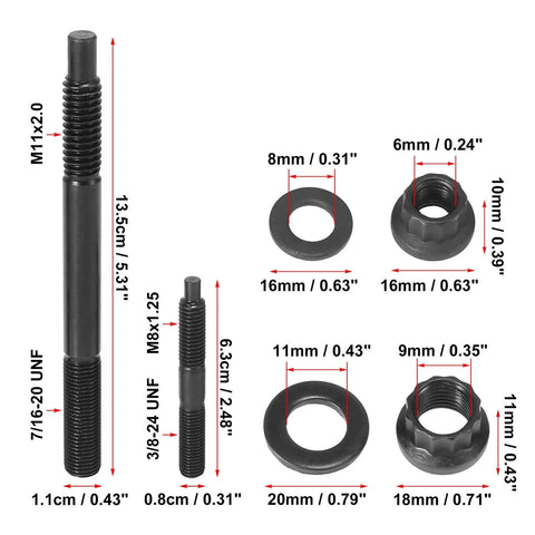 Chevy LS1 LS6 5.3L 5.7L 6.0L Engine Cylinder Head Stud Kit (2004-2006)