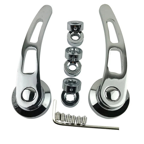 Chevy Buick Ford Chrysler Dodge 4 x Door Handle Kit Aluminum Chrome