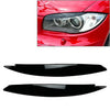 BMW 1 Series E81 E82 E87 E88 Front Headlight Eyelids (2008-2013)