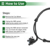 Peugeot 308 ABS Wheel Speed Sensor (2008-2017)