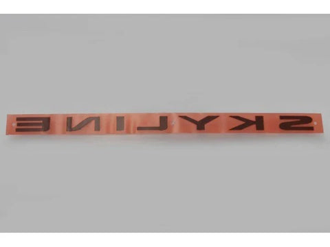 NISSAN SKYLINE GT-R BNR34 Emblem Logo Rear Trunk (1999–2002)