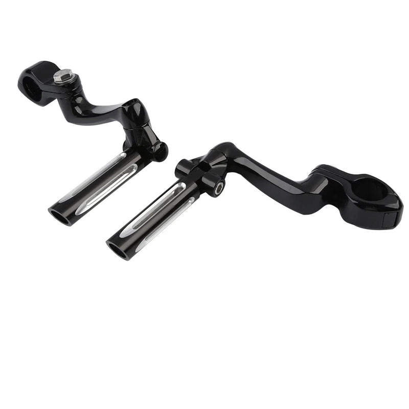 Harley Touring Road Glide 1.25" Highway Bar Male Mount Footpegs (2009-2023)