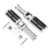 Harley Fat Boy Chrome Driver & Passenger Footpegs Bracket (2018-2025)