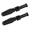 Harley Softail Street Bob Black Rear Passenger Foot Pegs (2018-2025)