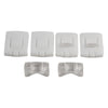 Golf MK1 MK2 MK3 Corrado Seat Rail Slider Guide Pieces 6PCS (1974–1995)