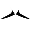 Benz CLA X117 Gloss Black Rear Window Spoiler (2013-2019)