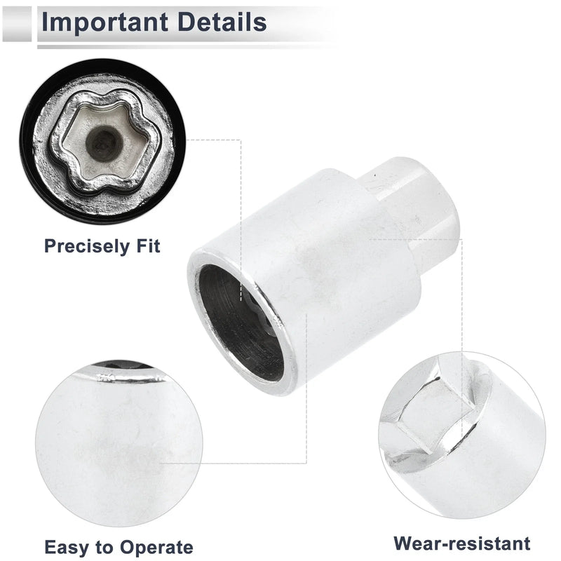 Toyota C Wheel Lock Lug Nut Antitheft Key Socket