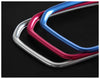 Audi Q5 Q7 2018+ Silver Center Steering Wheel Logo Trim Sticker Aluminum Fit