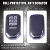 Honda Key Fob Remote Control Cover TPU Shell (Translucent Purple)