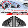 BMW X4 Air-intake Rear Window Quarter Glass Duct Vent Covers (2018-2024)