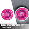 Dodge Charger Challenger Push Start Stop Button Cover Trim Kit (2015-2023)