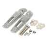 Honda CBR600RR Footrests Pegs Front Rear Silver (2003-2025)