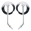 Honda SS50 Dax Z50 Monkey Mirror Pair Chrome 8mm Right Hand Thread (1970-1980)