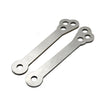 HONDA CB400X CB500X 2 x Silver Rear Suspension Lowering Links Kit (2019-2023)
