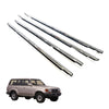 Toyota Land Cruiser FJ80 HDJ81 HZJ80 1990-2006 Front Rear Door Belt Moulding Set