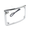 Harley Touring Glide Rear License Plate Frame Bracket with Light