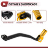 Yamaha YZ125 05-20 Black and Gold Tone Folding Shifter Lever (2005–2020)