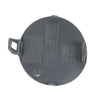 BMW Eye Lid Cap Gray Car Front Bumper Tow Hook Cover