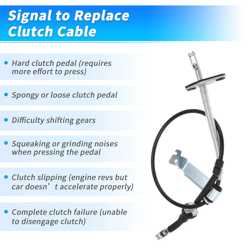 Hyundai i10 1.0L 1.2L PA (G3LA G4LA) Clutch Cable (2010-2019)