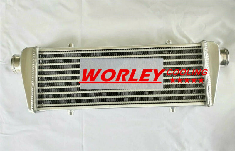 QLD Universal Aluminum Turbo Intercooler 330 x 140 x 50mm