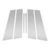 Chevy Cruze 6 Pcs Silver Tone Pillar Window Trim (2016-2019)