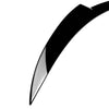 Alfa Romeo Stelvio Glossy Black Rear Trunk Middle Spoiler Wing (2017-2024)