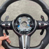 BMW 3 4 Series F30 F32 F33 F36 Carbon Fiber Steering Wheel Paddle Shifter