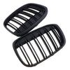 2016-2019 BMW X1 F48 F49 Matte Black Front Kidney Grille (2 x Grilles)