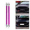 Universal Adjustable Front Bumper Lip Splitter Strut Rod Tie Support Bar - Purple