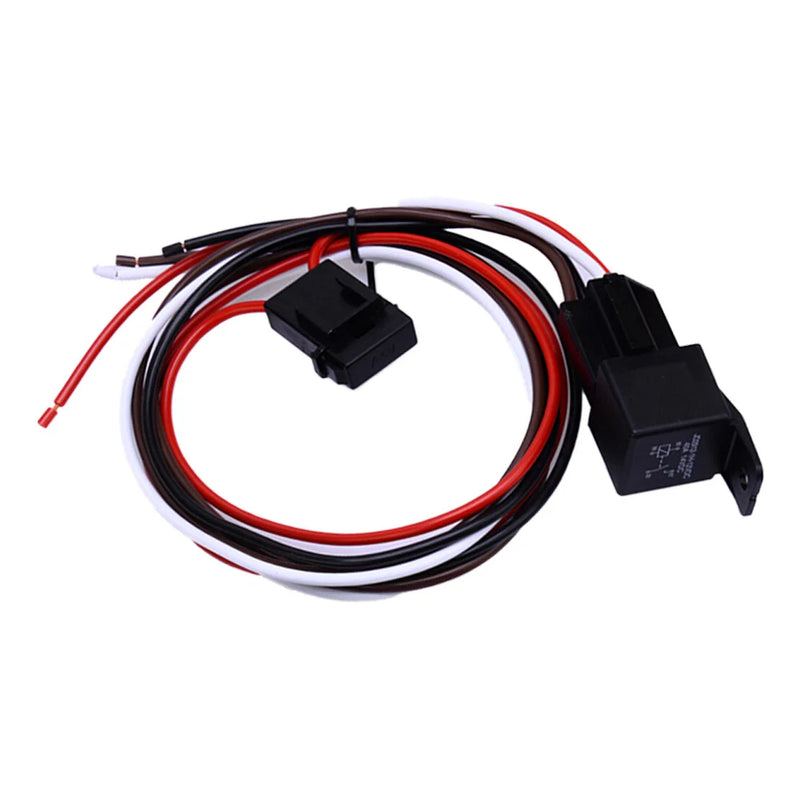 175 / 185 40 Amp Dual Electric Cooling Fan Wiring Relay Install Kit