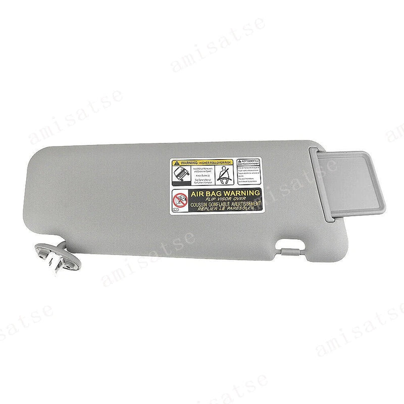 Toyota Highlander Left Driver Side Sun Visor with Vanity Light (2008-2013)