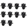 Nissan 10 x Nylon Car Hood Prop Rod Support Clips
