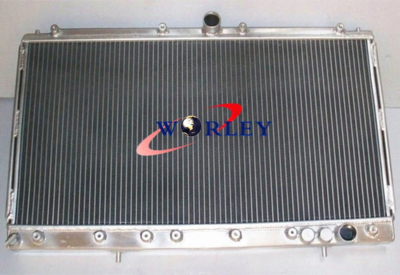Mitsubishi 3000GT / GTO VR-4 3.0 Turbo Aluminum Radiator & Fans (1991-1999)