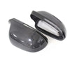 Audi A4 B8 08-09 w / Lane Assist Carbon Fiber Side Mirror Cover Caps Replace