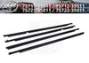 Toyota 4Runner 4 x Door Belt Molding Weatherstrip Front Rear (2010–2022)
