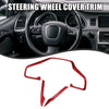 Honda Civic 3 x Front Car Steering Wheel Cover Trim (2016-2021)