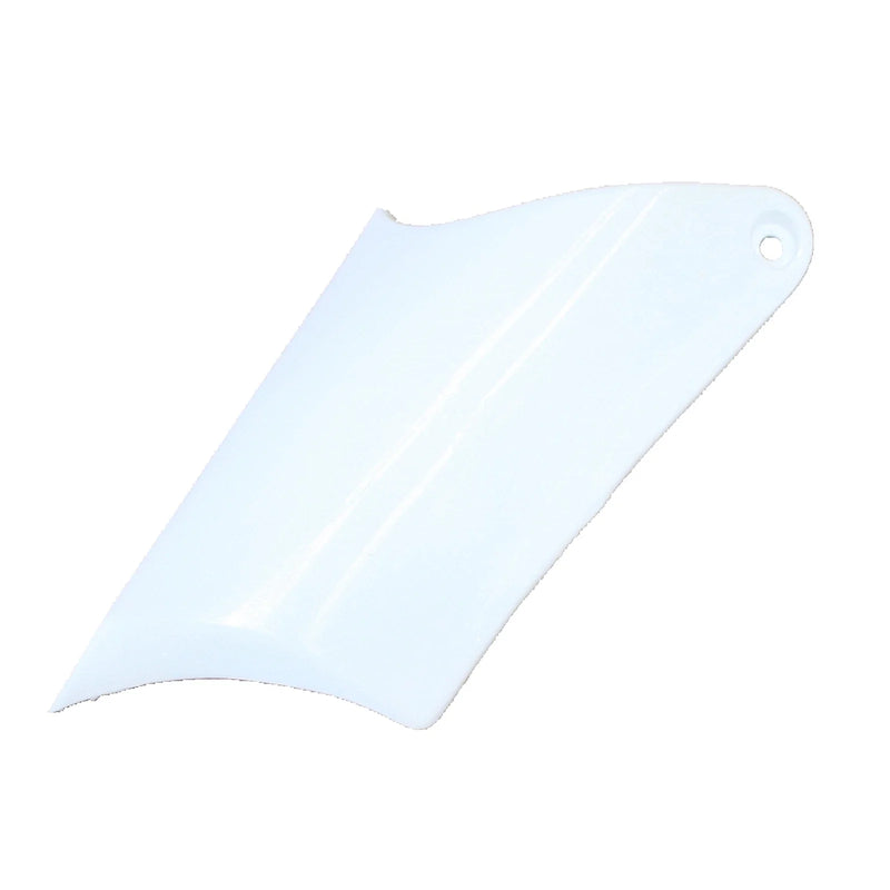 Apollo Orion Pit Pro White Plastic Rear Left Side Number Guard Fender