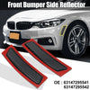 BMW F30 340i Bumper Reflector  Smoky Black (2012-2019)