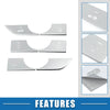 Honda Civic 11th Gen (2022-2023) - Aluminum Alloy Silver AC Button Cover Trim