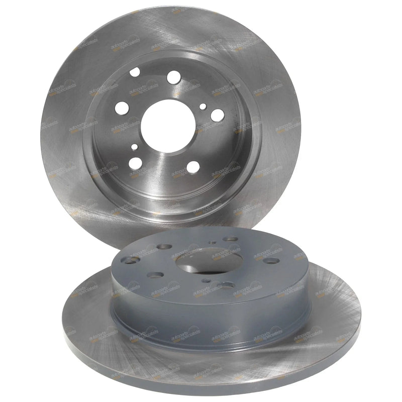 Toyota RAV4 2 x Rear Disc Brake Rotors (2005–2019)