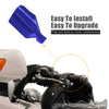 Yamaha Pair Blue Plastic Handlebar Brush Bar Hand Guard Handguard
