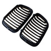 BMW E46 Sedan 325i 328i 330i Gloss Black Front Kidney Grille (1998-2001)