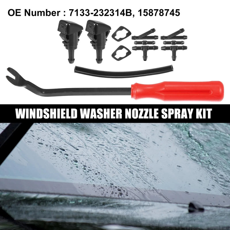 GMC Envoy 12pcs Front Windshield Washer Nozzles (2002–2009)