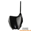 Yamaha YZ125 YZ250 WR250F WR450F Front Number Plate Black (2007-2014)