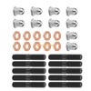 Yamaha Banshee 350 Cylinder Head Studs Kit Acorn Nuts & Washers (1987–2006)